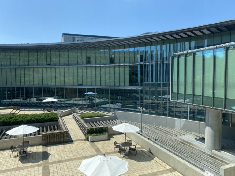 Tadao Ando International Library of Children's Literature arch building